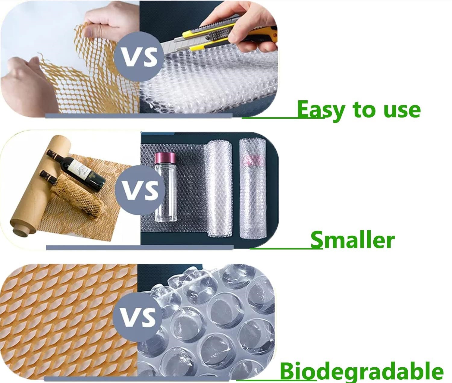 is honeycomb paper as good as bubble wrap